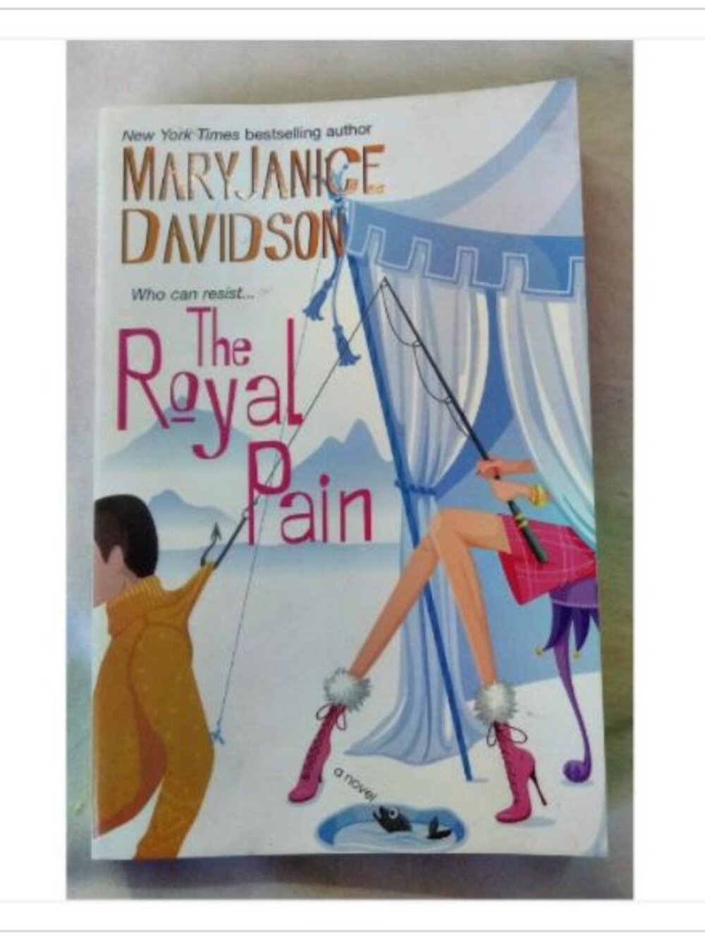 The Royal Pain MaryJanice Davidson 2005 First Edition Trade Paperback Book Read